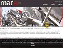 Tablet Screenshot of marelweb.it